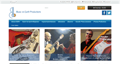 Desktop Screenshot of musiconearth.co.uk